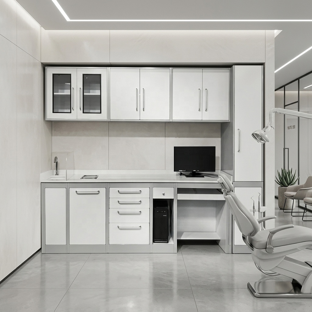 Office Storage Cabinet - 204 Stainless Steel Chassis Dental Cabinets