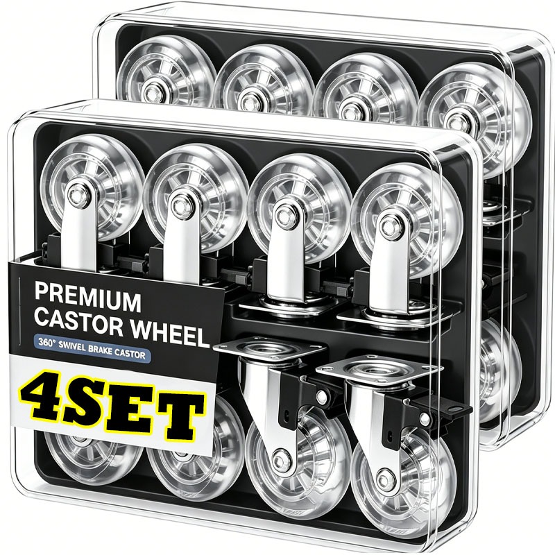 Office Furniture Group - Heavy Duty Casters Set Universal Silent