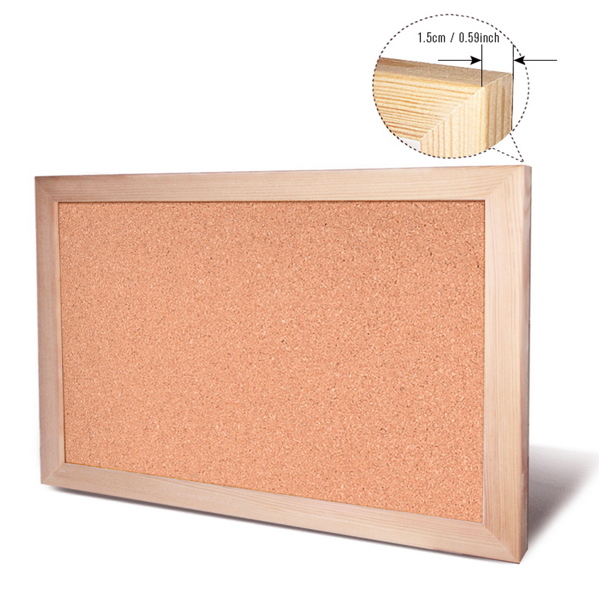 Vintage Pine Wood Frame Cork B - đánh giá và giá Bulletin Board Cork
