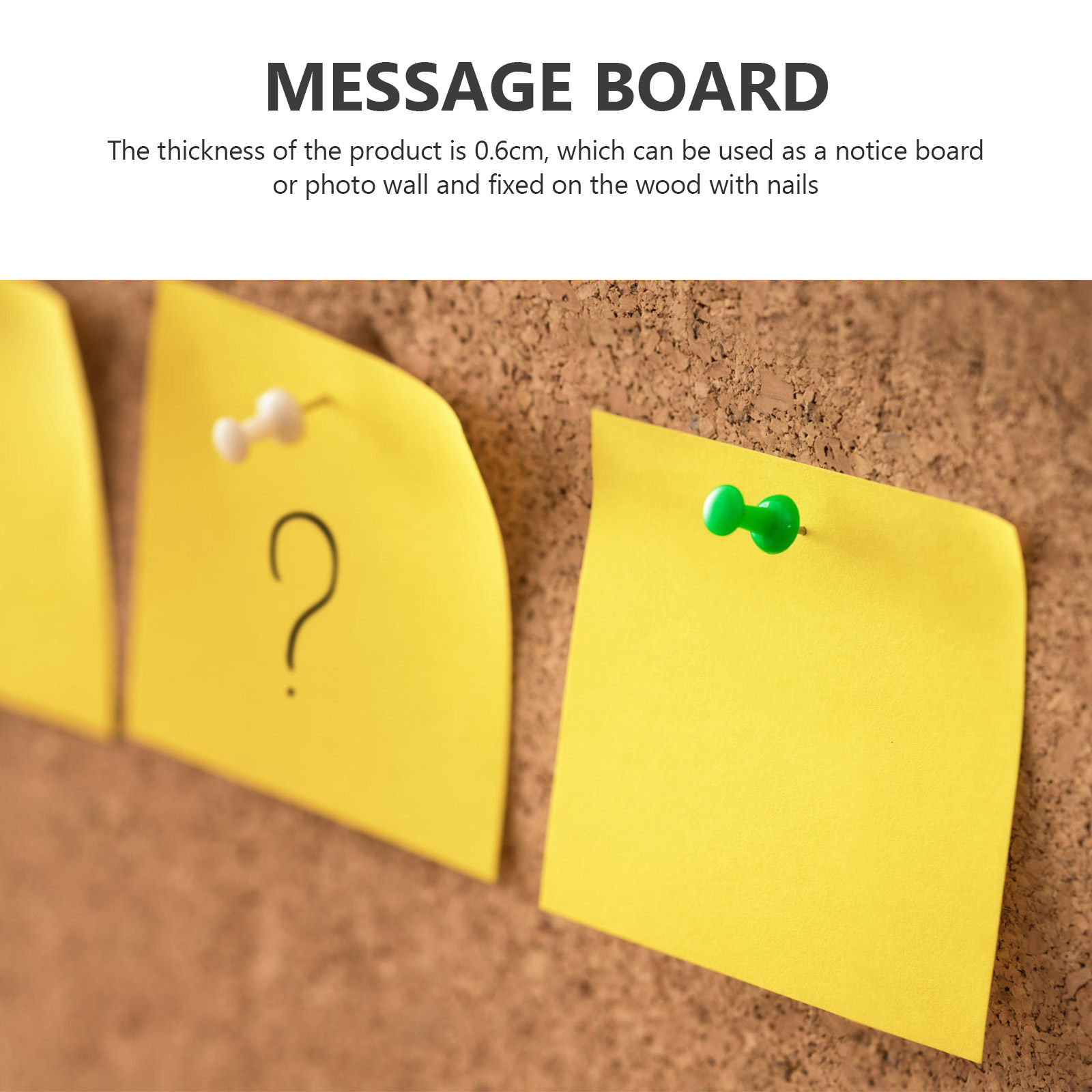 2Pcs Cork Boards Wood Message  - đánh giá và giá Bulletin Board Cork