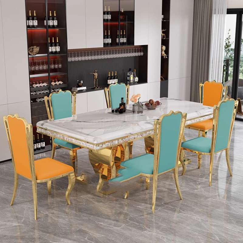 Kitchen Marble Dining Table Re - đánh giá và giá Office Furniture In China
