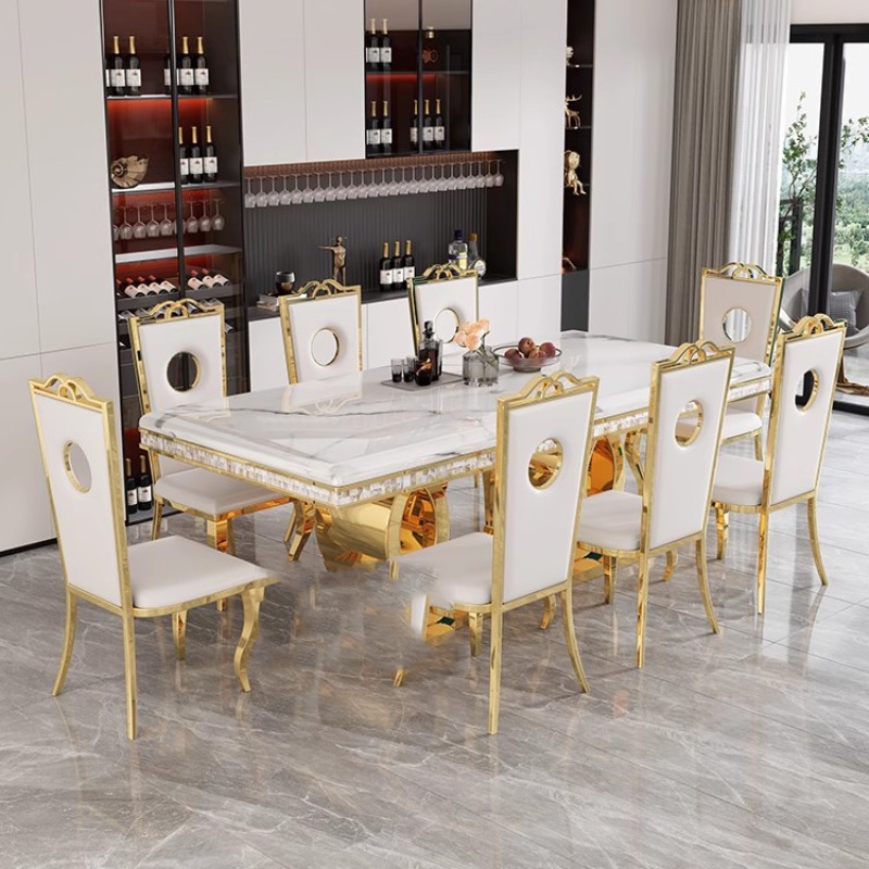 Kitchen Marble Dining Table Re - đánh giá và giá Office Furniture In China
