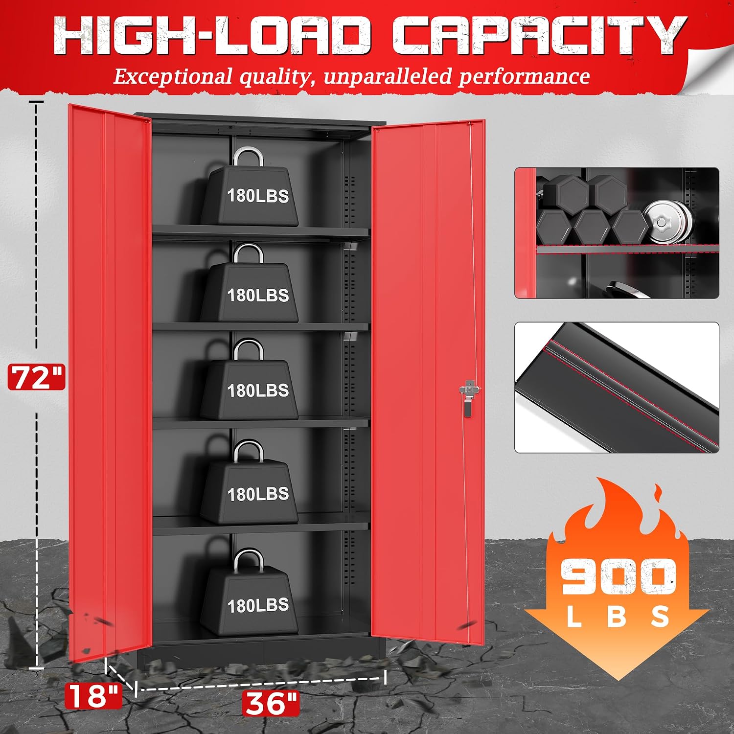 Heavy Duty Metal Garage Storag - đánh giá và giá Office Storage Cabinet