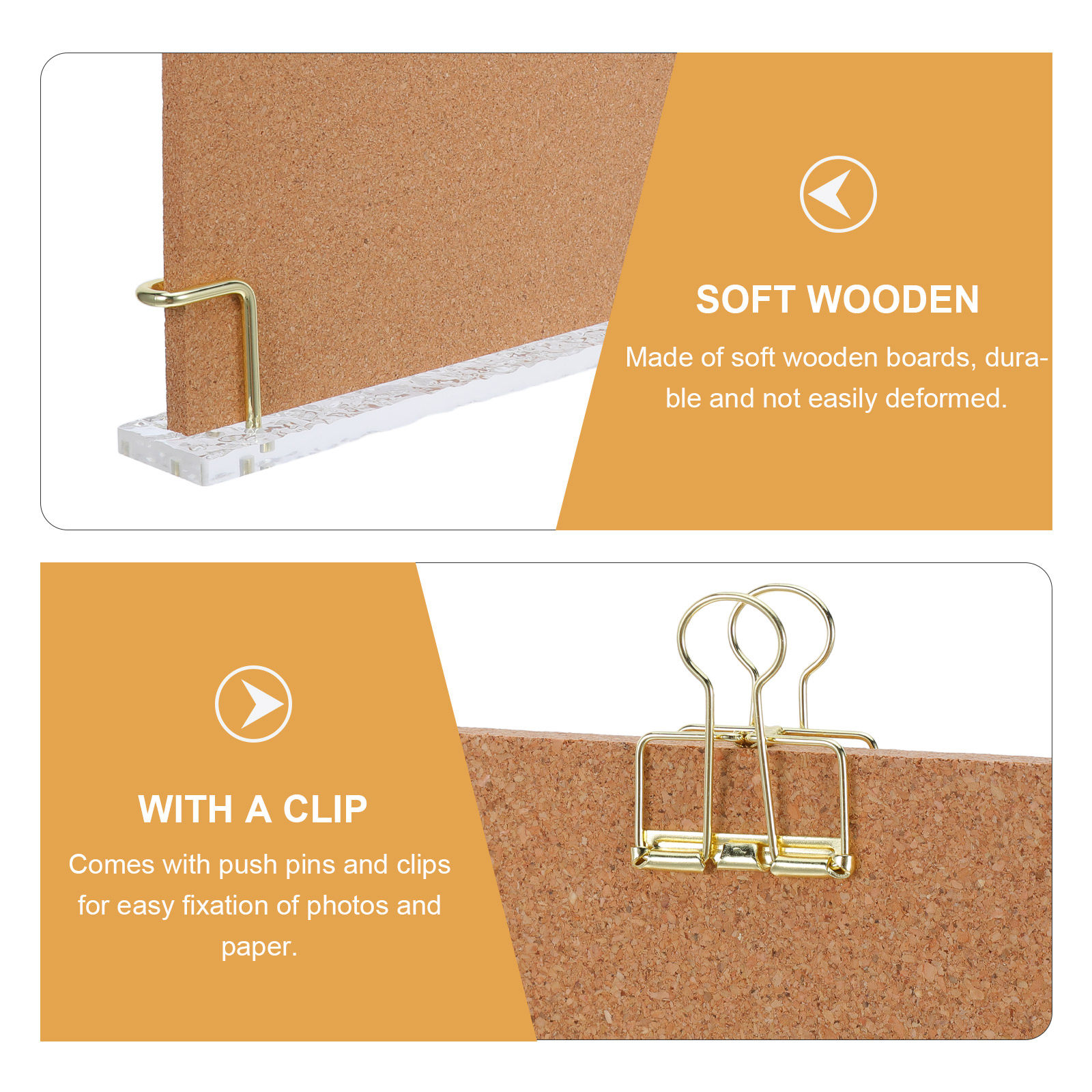 1 Set Small Cork Board For Des - đánh giá và giá Bulletin Board Cork