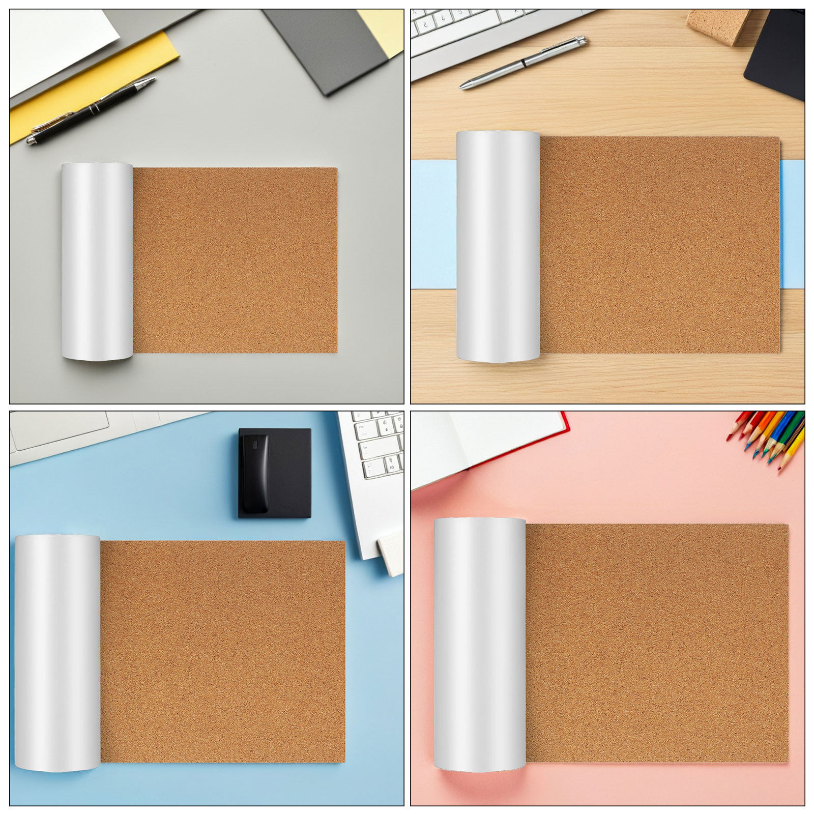 Cork Board Roll with Adhesive  - đánh giá và giá Bulletin Board Cork