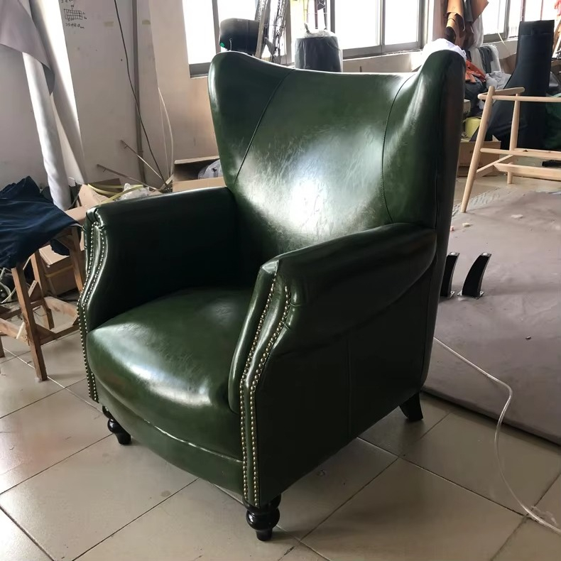 Modern Tufted Wing Back Sofa C - đánh giá và giá Office Furniture For Sale