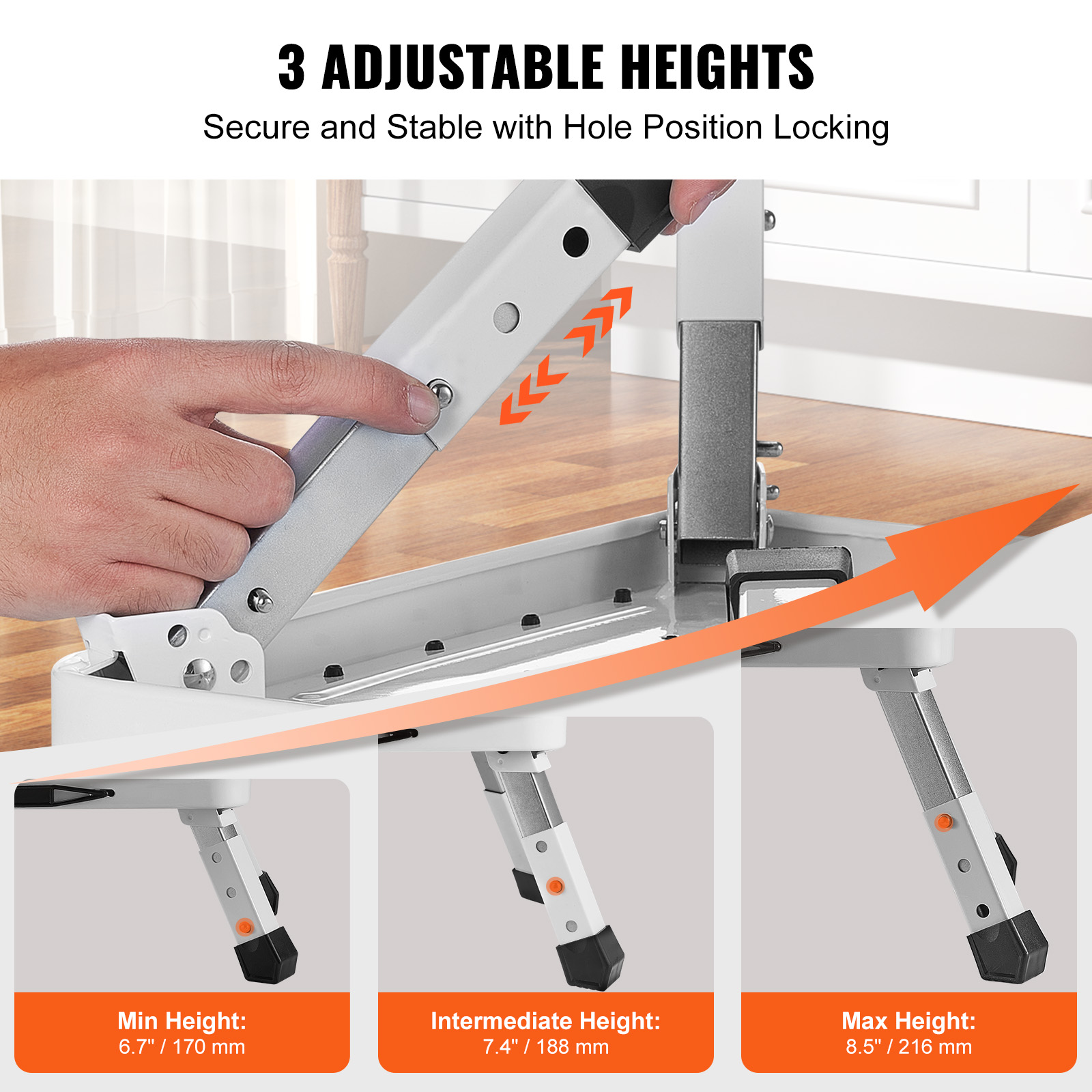 VEVOR Step Stool 1 Step 330lbs - đánh giá và giá Office Furniture For Sale