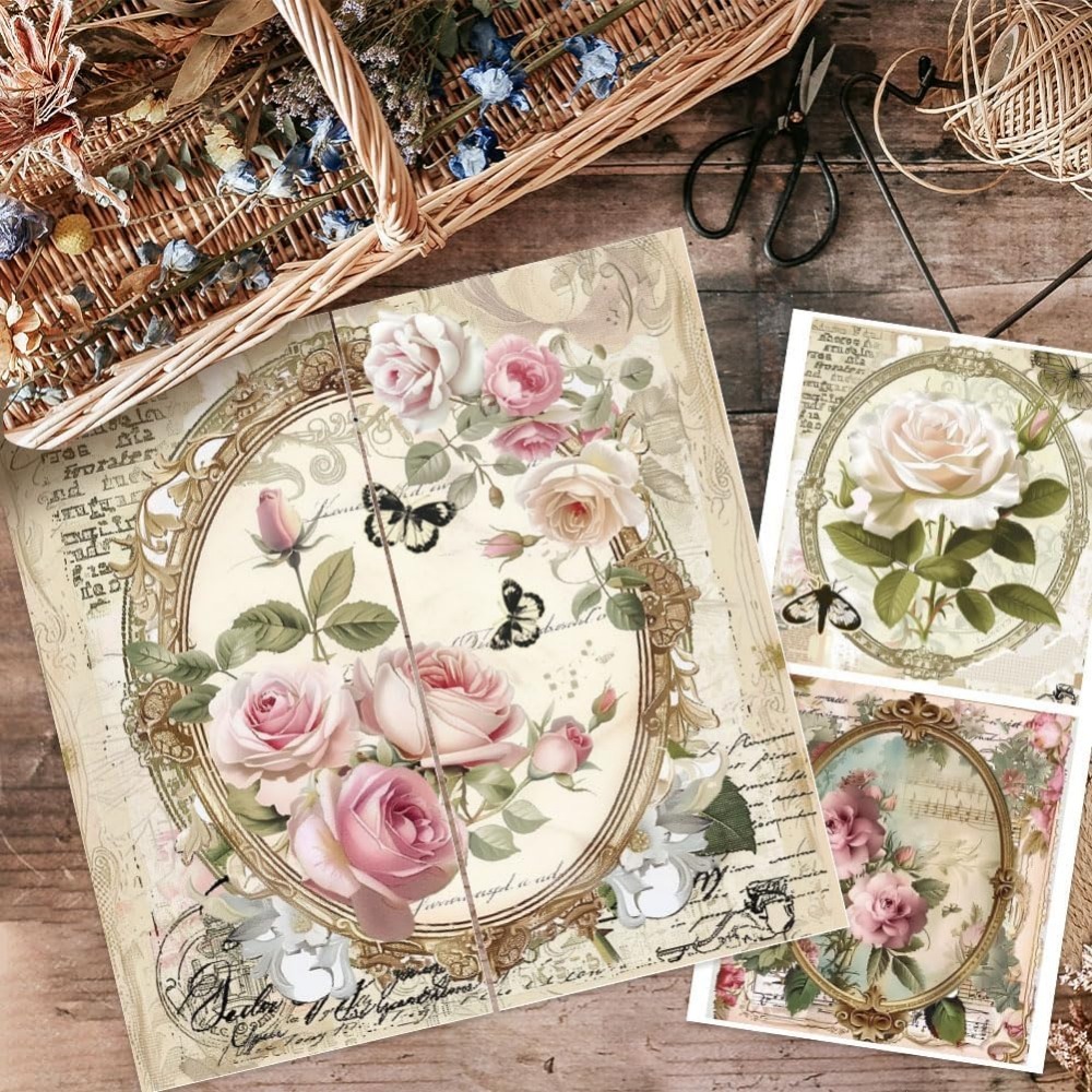 3pcs/Set Rose Rub on Transfers - đánh giá và giá Office Furniture Group