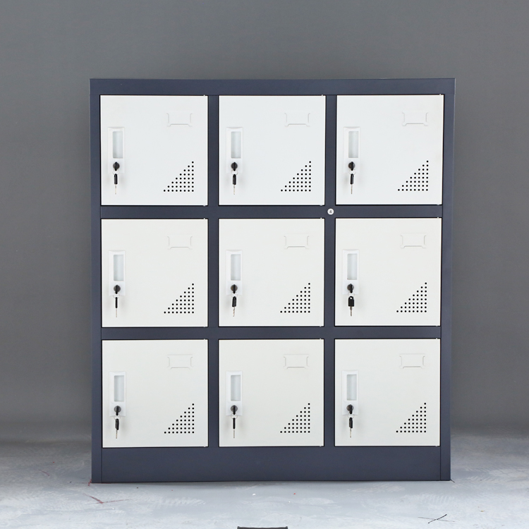 9 Door Metal Locker Storage Of - đánh giá và giá Office Storage Cabinet