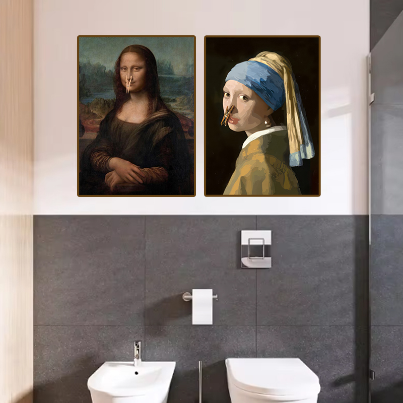 1pc Funny Abstract Bathroom To - đánh giá và giá Office Furniture For Sale