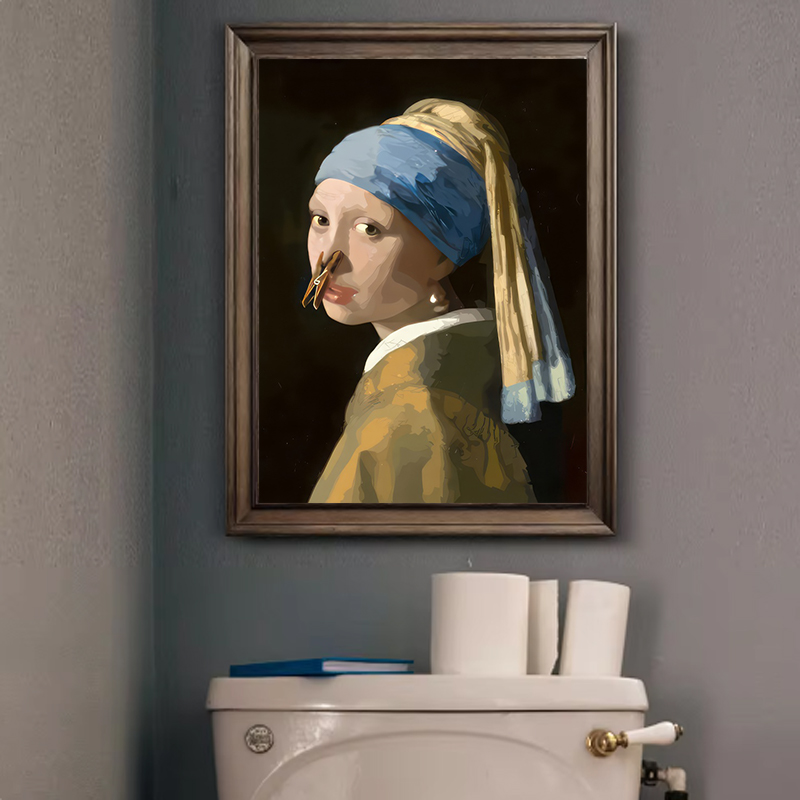 1pc Funny Abstract Bathroom To - đánh giá và giá Office Furniture For Sale