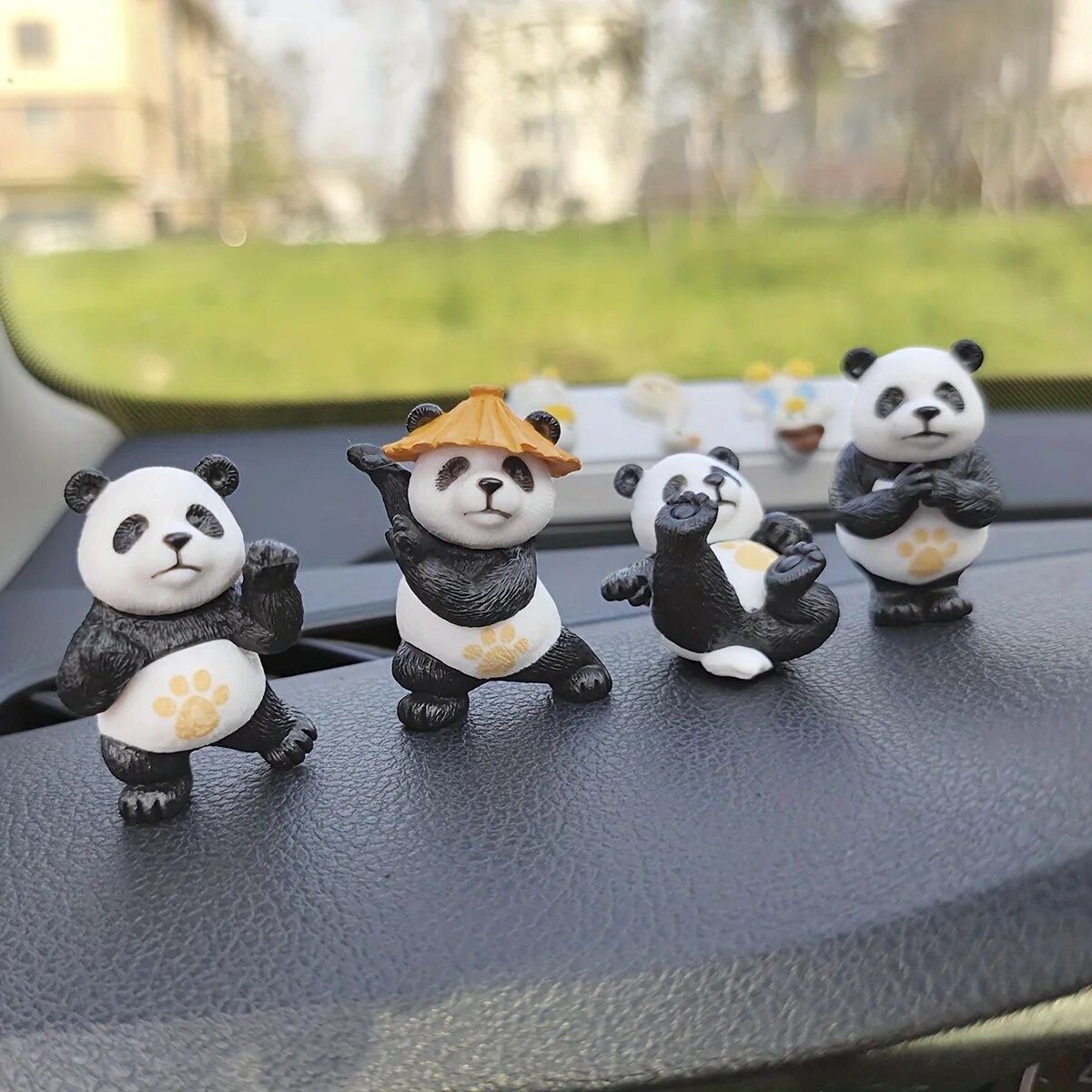 4pcs/set Panda Design Car Orna - đánh giá và giá Office Furniture Brand