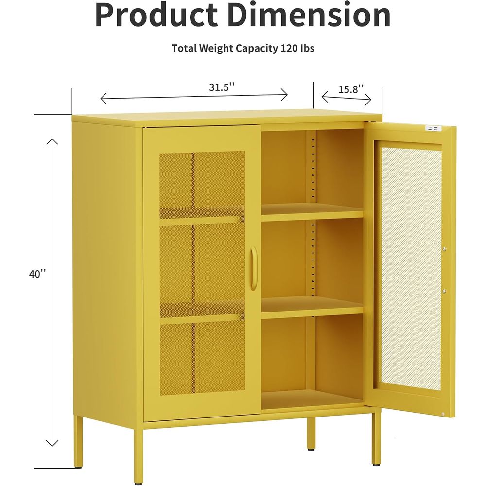 Mesh Metal Storage Cabinet wit - đánh giá và giá Office Storage Cabinet