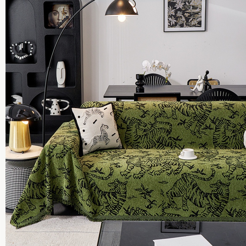 Green Chenille Slipcover Retro - đánh giá và giá Office Furniture Group