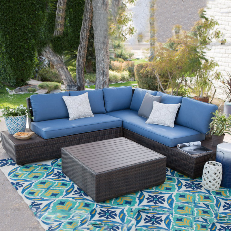 Outdoor Sofa Courtyard Rattan  - đánh giá và giá Office Furniture For Sale