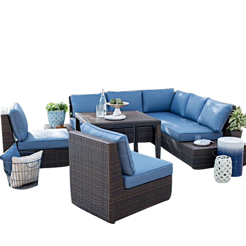 Outdoor Sofa Courtyard Rattan  - đánh giá và giá Office Furniture For Sale