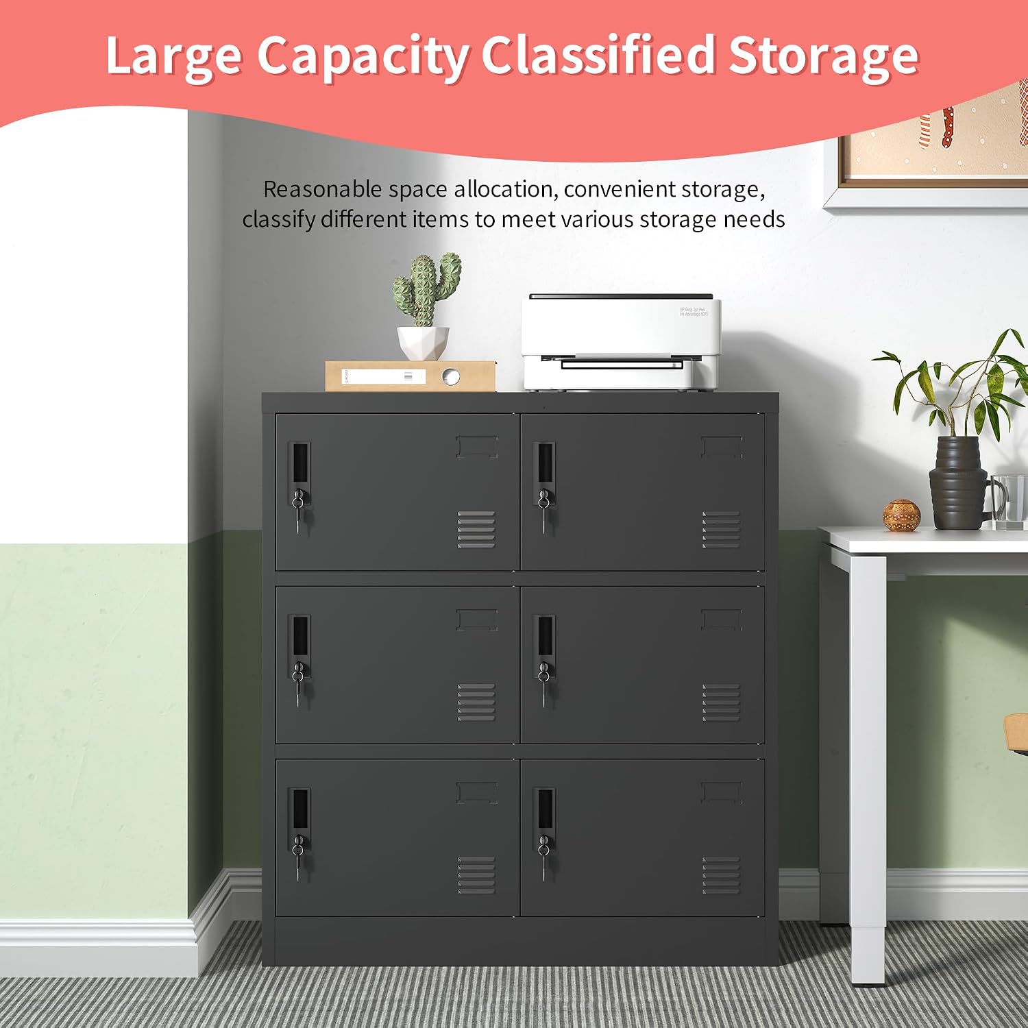 Metal Lockers For Employees Of - đánh giá và giá Office Storage Cabinet