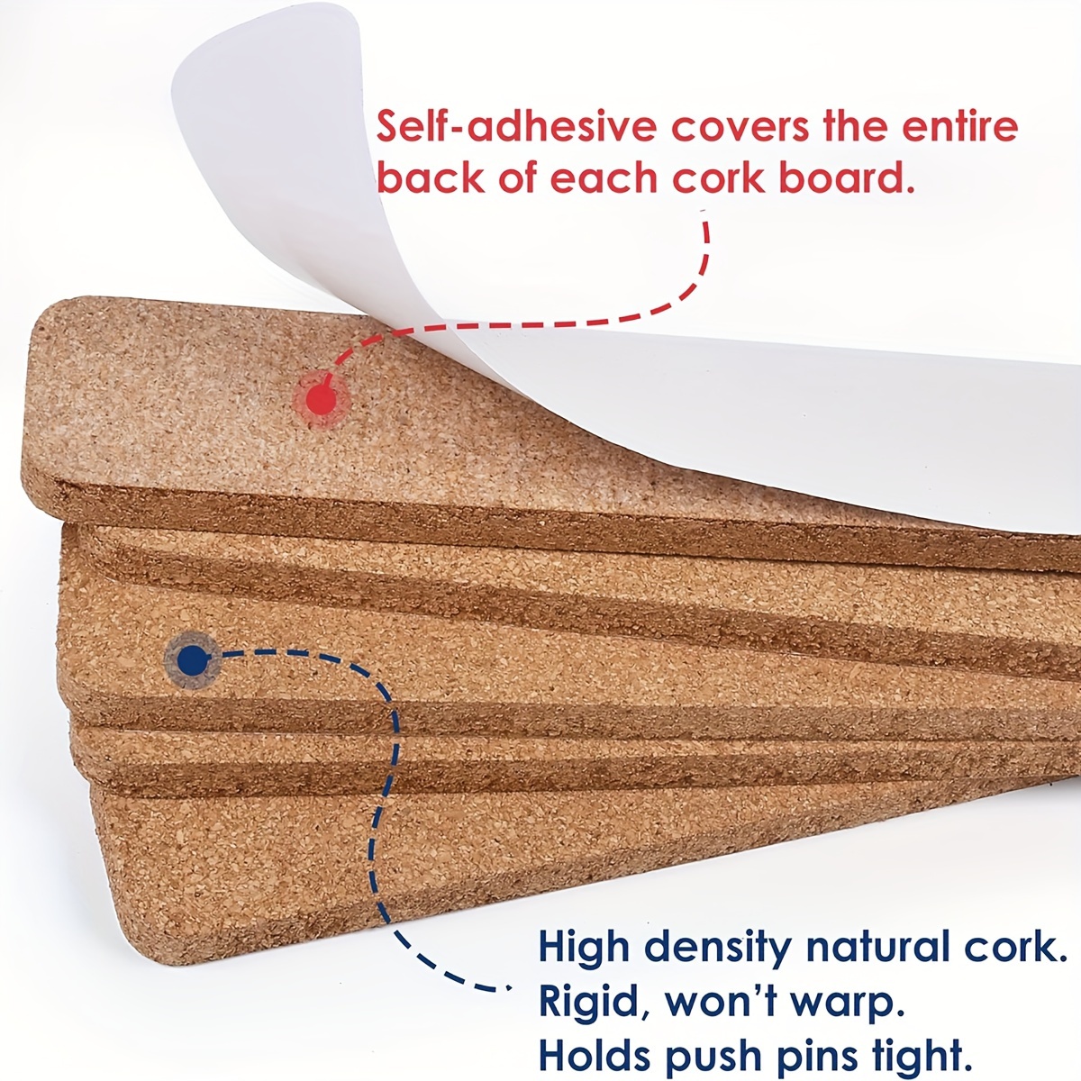 Long Cork Board Strips, Cork F - đánh giá và giá Bulletin Board Cork