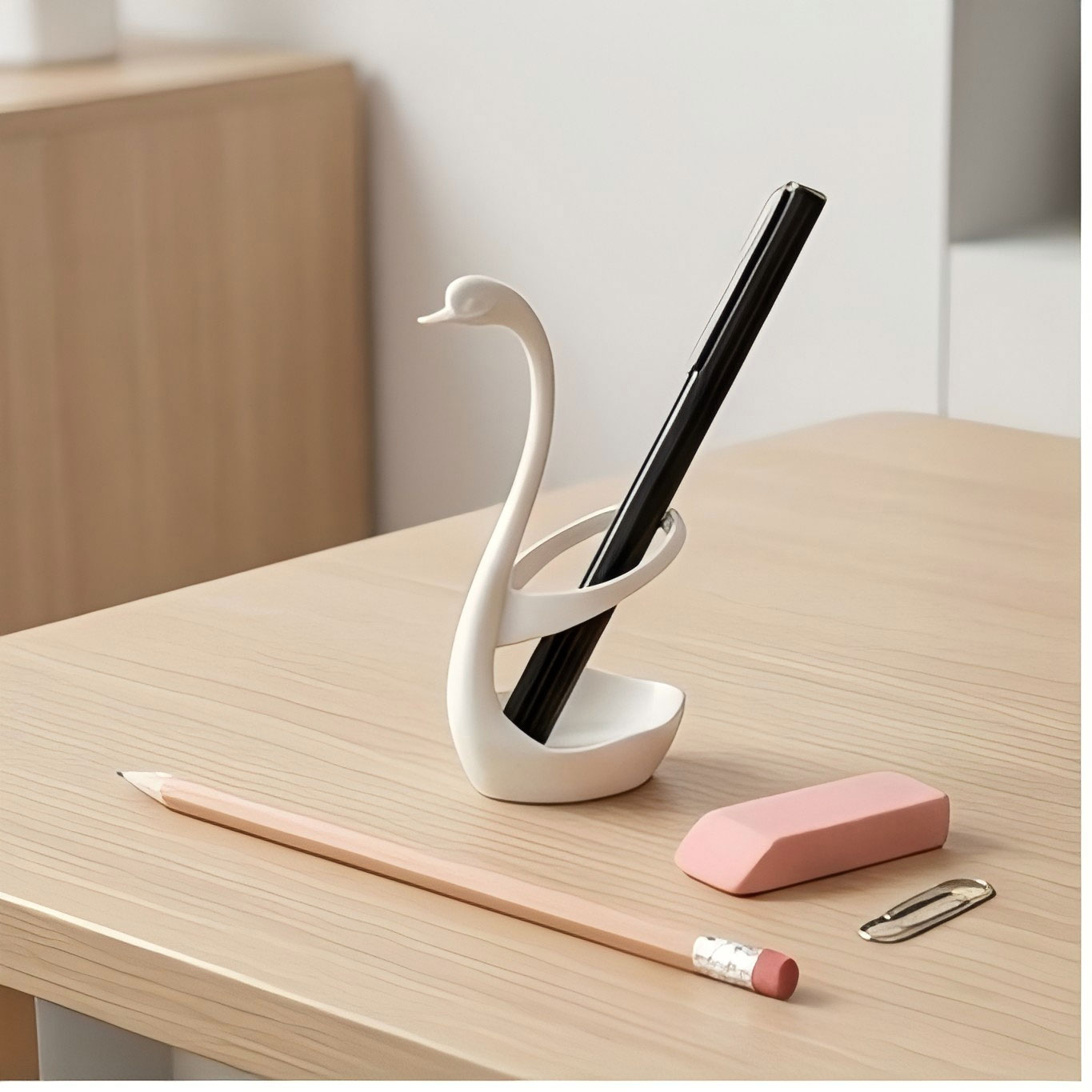 Swan Pen Holder Desk Organizer - đánh giá và giá Office Furniture Brand
