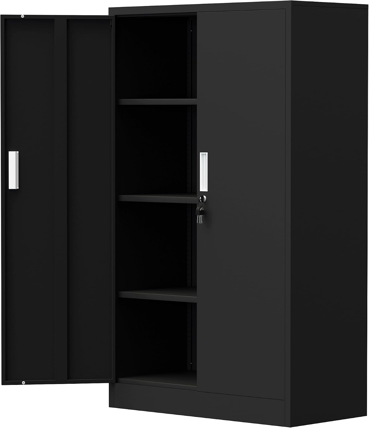 53.5 Inch Tall Metal Lockable  - đánh giá và giá Office Storage Cabinet