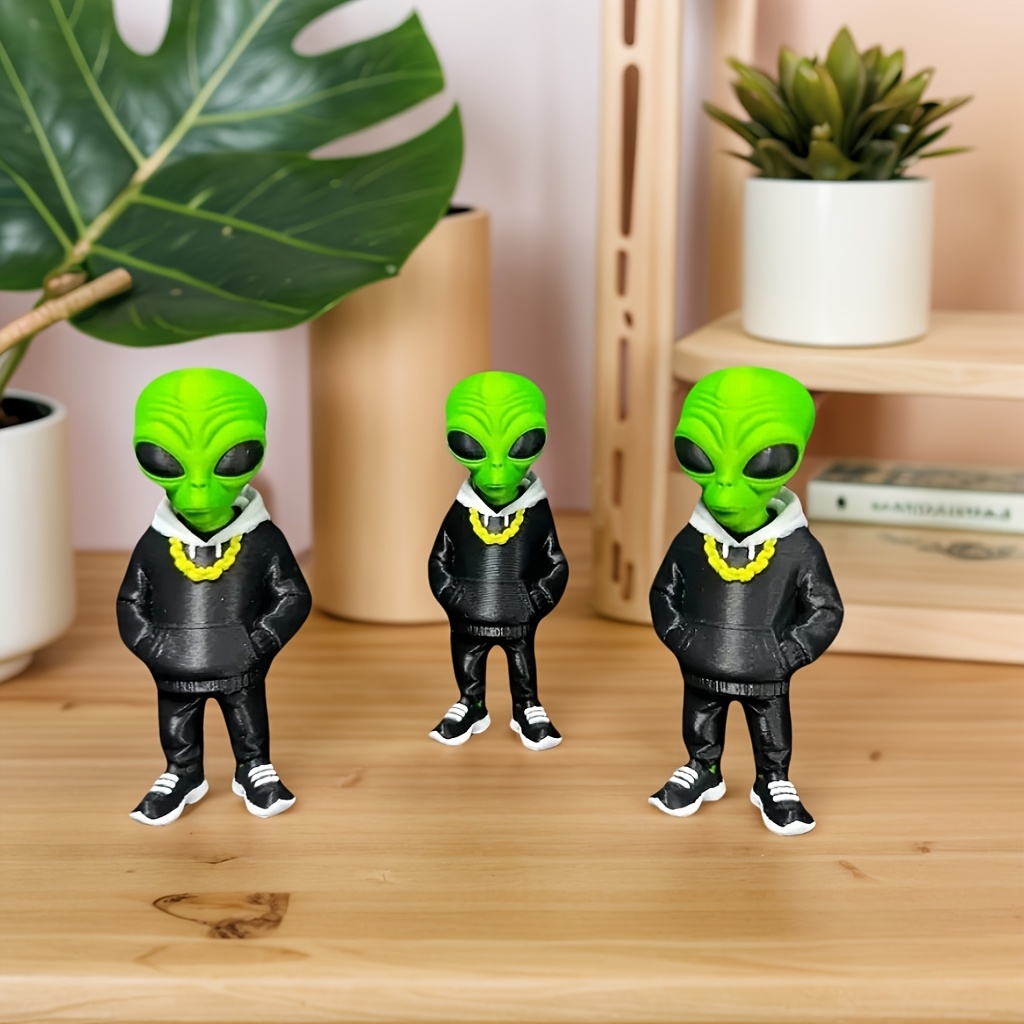 1 Piece Green Alien Figure wit - đánh giá và giá Office Furniture Brand